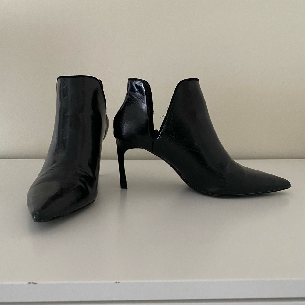 Zara TRF Heeled Ankle Booties